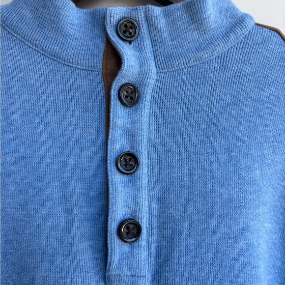 Daniel Cremieux Blue and Brown Crewneck Sweater - Picture 6 of 6